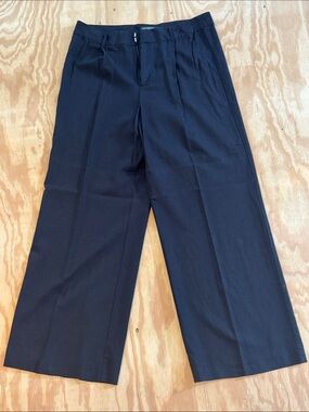 Soundstyle linen wide leg trousers